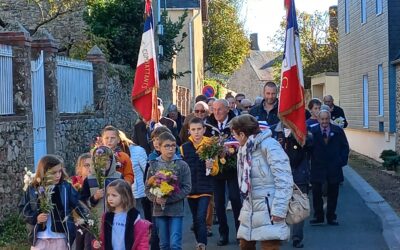 Commémoration du 11 novembre à Geffosses