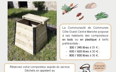 RÉSERVATION DE COMPOSTEURS EN BOIS OU PLASTIQUE