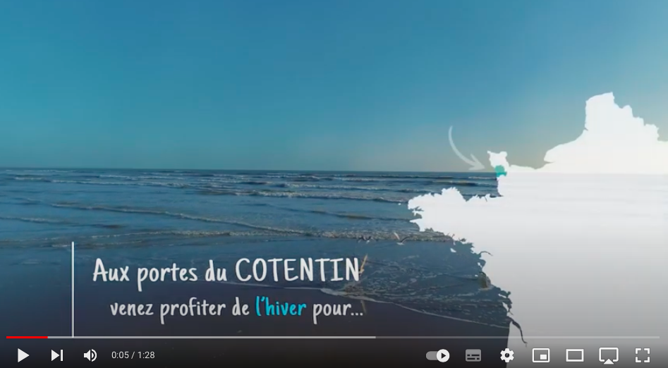 Vidéo réalisée par l’office du tourisme présentant Geffosses en hiver