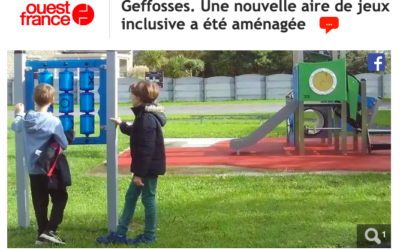 Geffosses. Une nouvelle aire de jeux inclusive a été aménagée – Ouest France