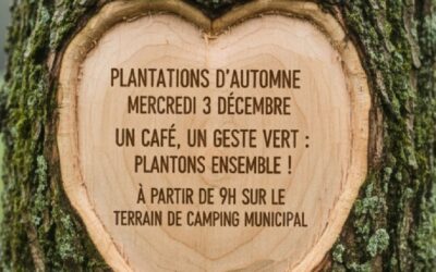 Plantation d’arbres à Geffosses – mercredi 3 décembre